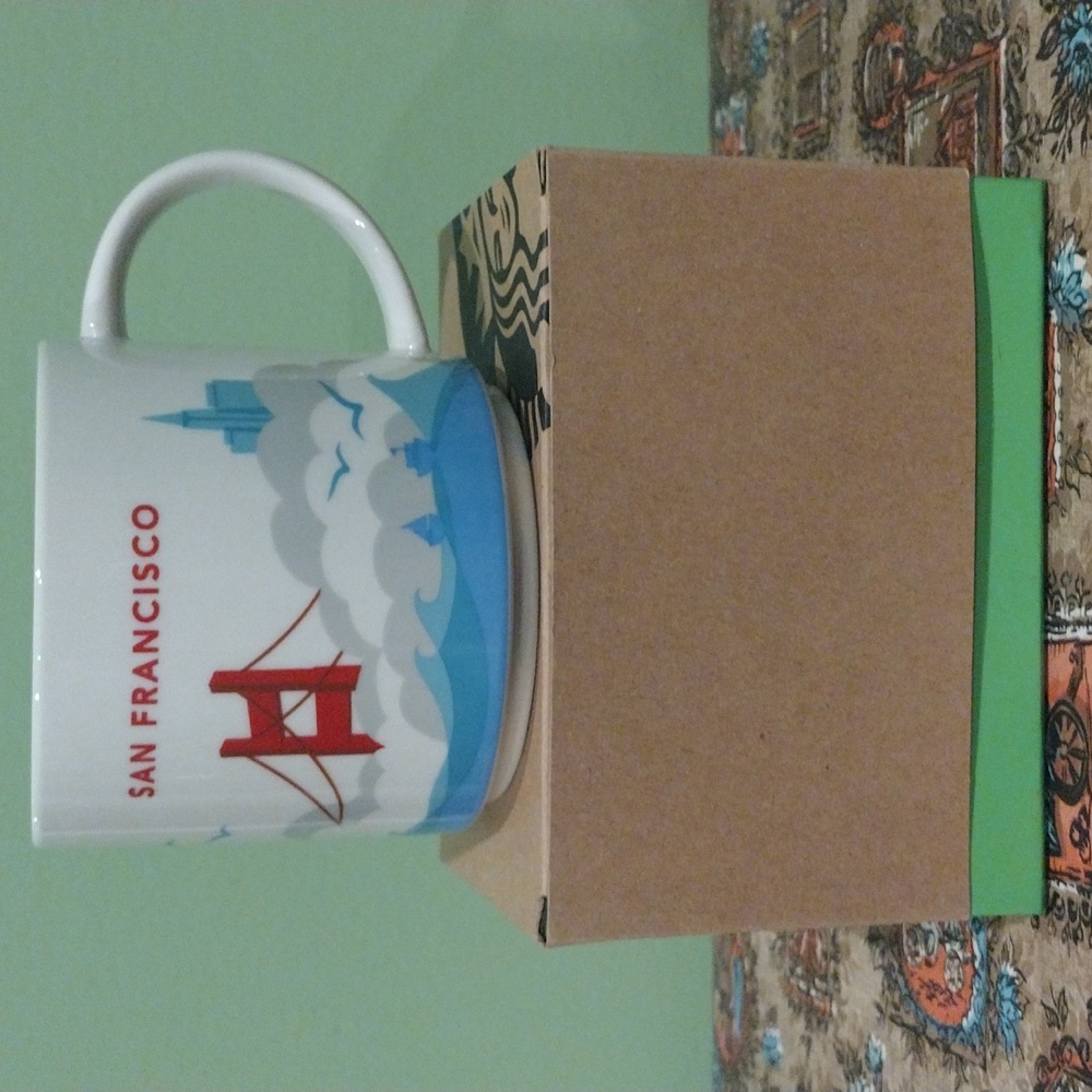 NEW Starbucks San Francisco 14oz Ceramic Mug